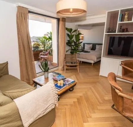 L'elegance - Awesome 1 Bedroom, Terrace Cannes