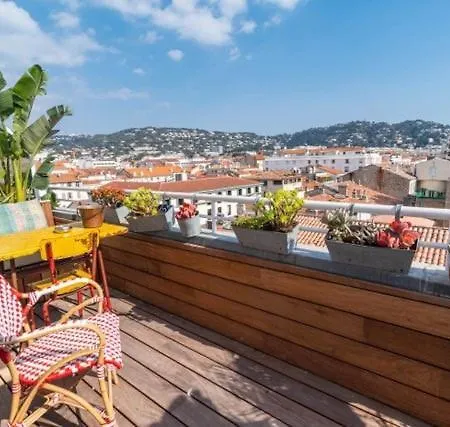 L'elegance - Awesome 1 Bedroom, Terrace Cannes